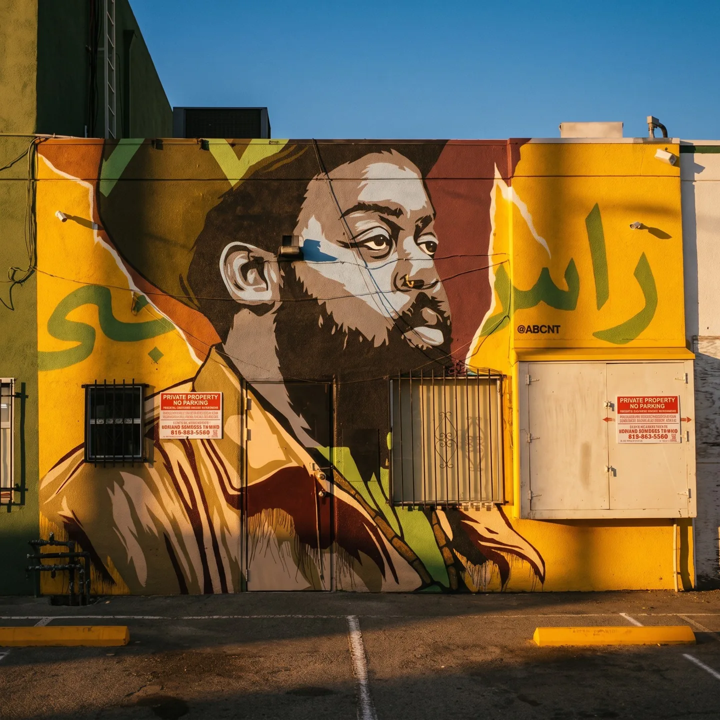 Exterior mural · Los Angeles by ABCNT — Canoga Park, Los Angeles, CA